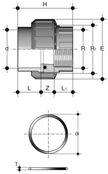 Disegno quotato - BIFV
